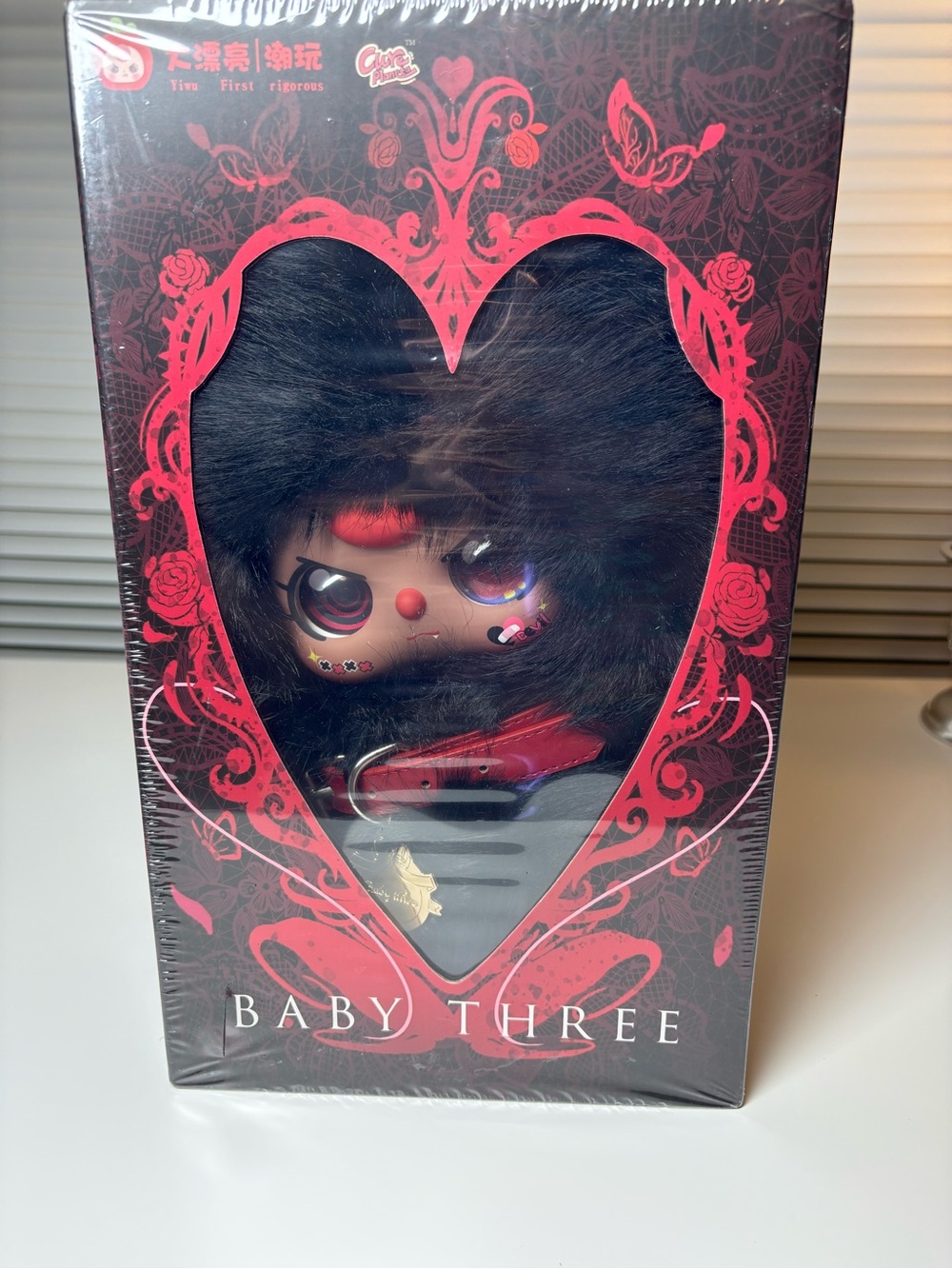 Baby Three 400% Double Reborn/Reincarnation Black and Red